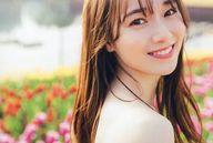【中古】ポストカード 守屋麗奈/花畑・振り向き ポストカード 「櫻坂46 守屋麗奈1st写真集『笑顔のグー、チョキ、パー』」 楽天ブックス購入特典