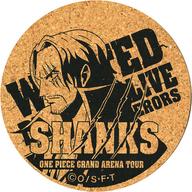 【中古】マグカップ・湯のみ シャンクス コルクコースター 「ワンピース グランドアリーナツアー」 アリーナ会場限定グッズ