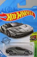 ミニカー 1/64 06 LAMBORGHINI CENTENARIO ROADSTER(シルバー×ブラック) 「Hot Wheels HW EXOTICS」 