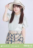 【中古】生写真(乃木坂46)/アイドル/乃木坂46 伊藤理々杏/上半身・麦わら帽子/「乃木坂46 2022.June-II..