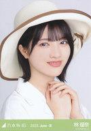 【中古】生写真(乃木坂46)/アイドル/乃木坂46 林瑠奈/バストアップ・麦わら帽子/「乃木坂46 2022.June-..