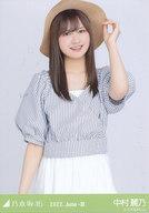 【中古】生写真(乃木坂46)/アイドル/乃木坂46 中村麗乃/上半身・麦わら帽子/「乃木坂46 2022.June-III..