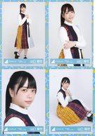【中古】生写真(乃木坂46)/アイドル/日向坂46 ◇山口陽世/日向坂46ランダム生写真【「声の足跡」MVチェック衣装】 4種コンプリートセット