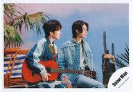 【中古】生写真(ジャニーズ)/アイドル/Snow Man Snow Man/深澤辰哉・ラウール/横型・上半身/シングル「オレンジkiss」MV＆ジャケ写オフショット/公式生写真