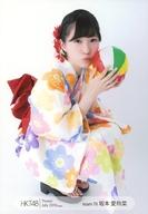 【中古】生写真(AKB48・SKE48)/アイドル/HKT48 坂本愛玲菜/しゃがみ/劇場トレーディング生写真セット2016.July