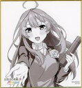 【中古】紙製品 中野五月 描き下ろしミニ色紙 「五等分の花嫁展 Memories」 入場特典