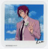 【中古】マグカップ・湯のみ 松岡凛 コースター 「劇場版 Free!-the Final Stroke-×ヒルトン東京お台場」 ドリンクメニュー注文特典