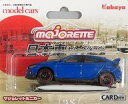 【中古】食玩 ミニカー ホンダ シビック タイプR(青) 「マジョレットミニカー 日本車セレクション」