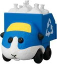 【中古】食玩 トレーディングフィギュア 5.ゴミ収集モルカー 「PUI PUI モルカー コロコロフレンズ3」
