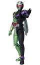 【中古】食玩 トレーディングフィギュア 1.仮面ライダーW サイクロンジョーカー 「掌動-XX(ダブルクロス) 仮面ライダー2」