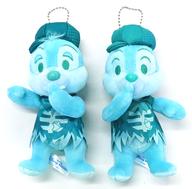 【中古】ぬいぐるみ チップ＆デール(スプーキーBOO!パレード) ぬいぐるみバッジセット 「ディズニ ...