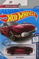 ミニカー 1/64 TOYOTA 2000 GT(ワインレッド×ピンク) 「Hot Wheels OLYMPIC GAMES TOKYO 2020」 