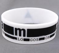 【中古】アクセサリー(非金属)(男性) amazarashi New logos order rubber band(ラバーバンド) ホワイト 「amazarashi 武道館公演『朗読演奏実験空間“新言語秩序”』」