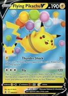 【中古】ポケモンカードゲーム/☆(RR)/雷/英語版/Sword ＆ Shield-Celebrations 006/025 ☆(RR) ：(キラ)Flying PikachuV/そらをとぶピカチュウV