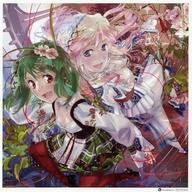 【中古】紙製品 ランカ リー＆シェリル ノーム メガジャケ 「CD 劇場短編 マクロスF ～時の迷宮～ 主題歌 ランカ リー 中島愛 シェリル ノーム starring May’n/時の迷宮」 アマゾン購入特典