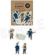 【中古】シール・ステッカー B(鶴見&鯉登&月島&二階堂&宇佐美) フレークシールセット 「ゴールデンカムイ」