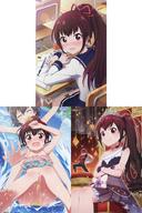 【中古】ポストカード 火向井ゆり ポストカードセット 「先生ありがとう! バトルガール ハイスクールくじ」 D-5賞