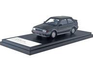 【中古】ミニカー 1/43 MAZDA FAMILIA FULL TIME 4WD GT-X 1985(スパークリングブラックM×ラスターシルバーM) [HS261BK]