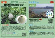 【中古】公共配布カード/愛知県/水の恵みカード Ver.1.0(2020.12):豊川用水地区のメロン