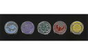【中古】バッジ・ピンズ 家紋ピンズ5個セット 「『陳情令』オーケストラコンサート」(3)