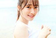 【中古】ポストカード 守屋麗奈/海辺・白衣装 ポストカード 「櫻坂46 守屋麗奈1st写真集『笑顔のグー、チョキ、パー』」 紀伊國屋書店購入特典