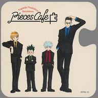 マグカップ・湯のみ HUNTER×HUNTER 特典コースター 「冨樫義博展 -PUZZLE- Pieces Cafe」 コラボメニュー注文特典