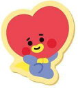 【中古】バッジ・ピンズ TATA(ブイ) もこもこ刺繍バッジ 「BT21」(3)