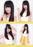 【中古】生写真(AKB48・SKE48)/アイドル/HKT48 ◇冨吉明日香/劇場トレーディング生写真セット2013.August 4種コンプリートセット