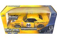 【中古】ミニカー 1/24 1969 CHEVY CAMARO KONI #69(イエロー) 「DUB CITY BIGTIME MUSCLE」 [53003]