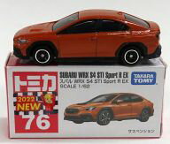 【新品】ミニカー 1/62 スバル WRX S4 STI Sport R EX(オレンジ/赤箱) 「トミカ No.76」