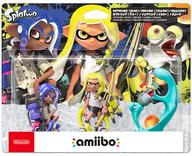 【中古】WiiUハード amiibo トリプルセット[インクリング【イエロー】/オクトリング【ブルー】/コジャケ](スプラトゥーンシリーズ)