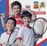 【中古】コースター(男性) 相馬眞太(堀尾聡史)＆奥井那我人(加藤勝郎)＆畠山紫音(水野カツオ) オリジナルコースター 「ミュージカル『テニスの王子様』15周年記念コンサート Dream Live 2018×JOYSOUND直営店」 コラボキャンペーン