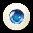 【中古】ドールアクセサリー 20mm ドルフィーアニメティックアイズ Kタイプ るり色 ボークスショップ&ホビー天国ウェブ限定