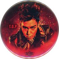 【中古】バッジ ピンズ T.O.P(BIGBANG) 缶バッジ 「a-nation stadium fes.2015」 オフィシャルファンクラブ VIP JAPAN会員限定グッズ