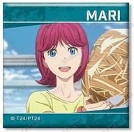 【中古】バッジ・ピンズ 櫻木まりA 「東京24区 トレーディング場面写スクエア缶バッジ」