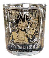 【中古】マグカップ・湯のみ [単品] 麦わらの一味 グラス(金) 「ワンピース 大海賊袋 2017」 麦わらストア限定