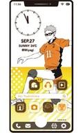 【中古】食玩 トレーディングカード 月島(ジャンプ) 「ハイキュー!! スマホライクカードVol.2」