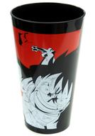 【中古】マグカップ・湯のみ モンキー・D・ルフィ ブラックタンブラー -討ち入りバトル- 「一番くじ ワンピース 覇王ノ兆 with ONE PIECE TREASURE CRUISE」 F賞