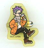 【中古】バッジ・ピンズ ショーター・ウォン(左向き) 「BANANA FISH Cafe and Bar -New York Night- アクリルバッジ」