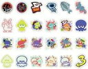 【中古】食玩 ステッカー・シール 全24種 「スプラトゥーン3 ステッカーつきリングスナック」