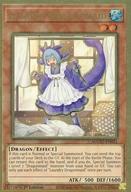 【中古】遊戯王/PGR/効果モンスター/英語版/Maximum Gold MAGO-EN021[PGR]：Laundry Dragonmaid/ドラゴンメイド・ラドリー