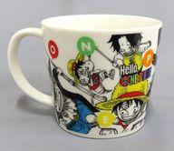 【中古】マグカップ・湯のみ 三兄弟 マグカップ 「ワンピース 企画展 Hello、ONE PIECE」