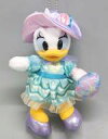 【中古】ぬいぐるみ デイジーダック(うさたま大脱走!) ぬいぐるみバッジ 「ディズニー・イースター2022」 東京ディズニーランド限定