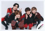 生写真(ジャニーズ)/アイドル/IMPACTors IMPACTors/集合(4人)/横型・全身/IMPACTors ISLAND TV プロフィール写真撮影オフショット 第1弾/公式生写真