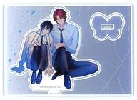 【中古】キャラカード 七雲澄也&青木翼 アクリルスタンド 「コミックス 愛の巣へ落ちろ! 第3巻」 ホーリンラブブックス有償特典