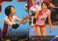 【中古】スポーツ/レギュラーカード/バレーボール・レジェンドシリーズ 第2弾!「栗原恵・迫田さおり」アスリートカード RG44[レギュラーカード]：迫田さおり