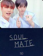 【中古】コレクションカード(男性)/CD「SOULMATE」(MATE Ver.)封入特典フォトカード H&D/ナム・ドヒョン(Nam Dohyon)・イ・ハンギョル (Lee Hangyul)/横型・衣装銀・裏面印刷メッセージ入り・文字グレー/CD「SOULMATE」(MATE Ver.)封入特典フォトカード
