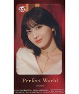 シール・ステッカー モモ(TWICE) ICカードステッカー 「CD Perfect World」 ONCE JAPAN OFFICIAL SHOP購入特典