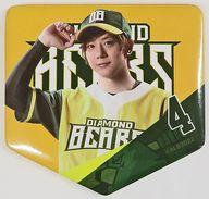 【中古】バッジ・ピンズ 椎名鯛造 ホームベース型缶バッジ 「『ACTORS☆LEAGUE in Baseball 2022』 DIAMOND BEARSオンラインくじ」 C-10賞