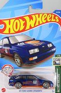 ミニカー 1/64 87 FORD SIERRA COSWORTH #11(ブルー×オレンジ) 「Hot Wheels RETRO RACERS」 